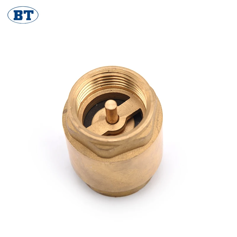BT5002 brass foot valve brass non return valve 1 2 inch brass check valve