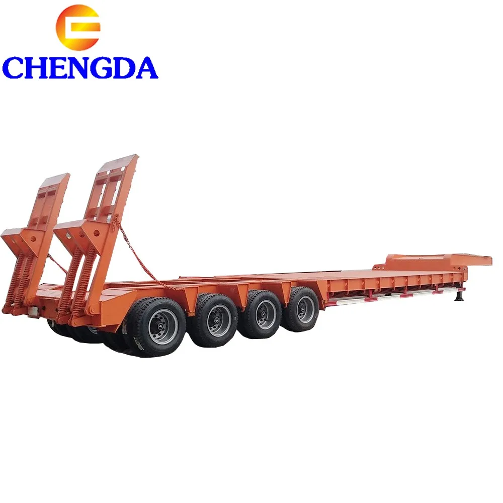 5 line 10 axle 150 ton 180 tons modular lowbed semi trailer