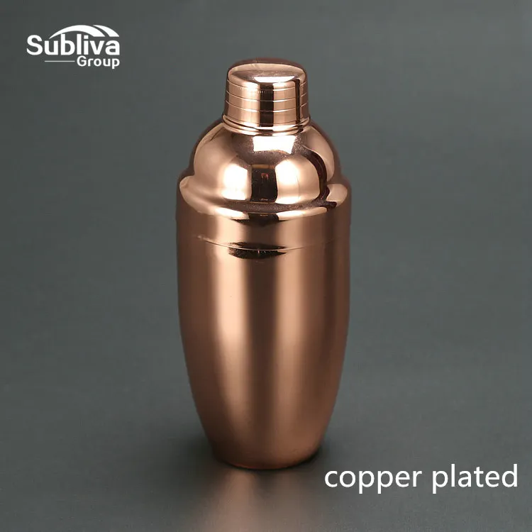 Deluxe Cocktail  Shaker  Stainless Steel 3 Colors Bartender Bar Tool Classic Bar Cocktail Shaker