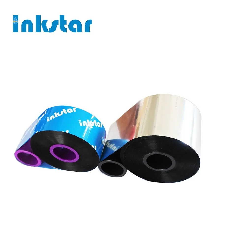 near edge wax resin ink outside 33mm X 450m thermal transfer ribbon for TTO printers Markem, Linx, Videojet