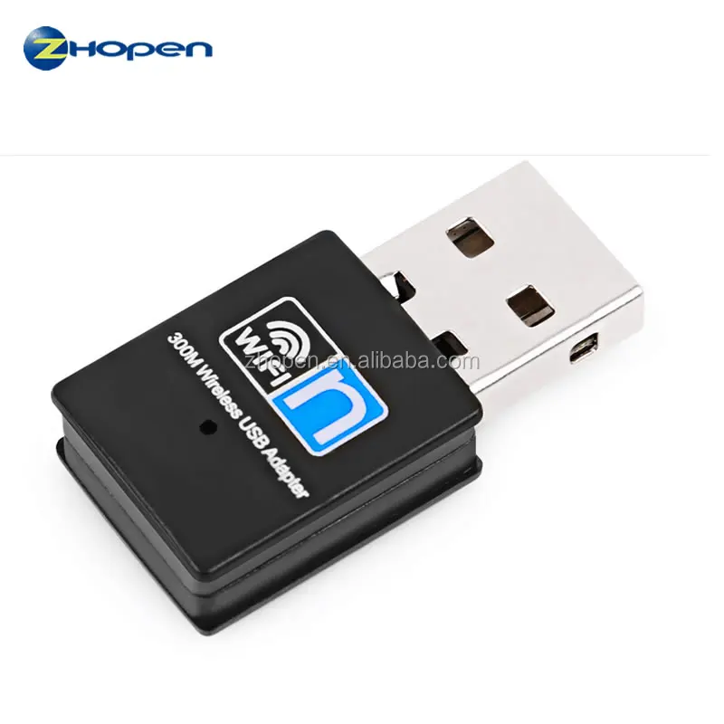 Wi-Fi Receiver 300Mbps USB 2.0 Wifi Card Mini Wi-Fi Network Adapter