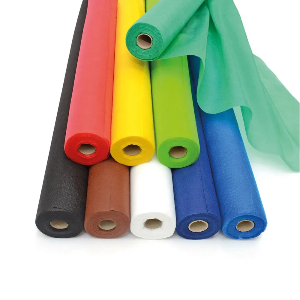 Make-To-Order type  manufacturer non woven fabric, pp spunbond nonwoven,non woven fabric roll with different color