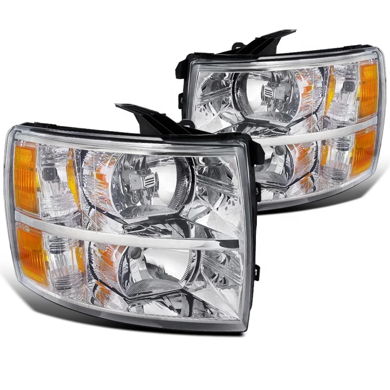 Apply To Car Headlight For 2007-2013 Chevy Silverado 1500 headlights head lamp