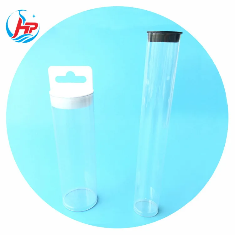 Custom clear tube plastic packaging plastic tubing