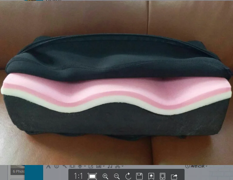 Hot sell 2022 three layer different density soft BBL Surgery Recovery Pillow