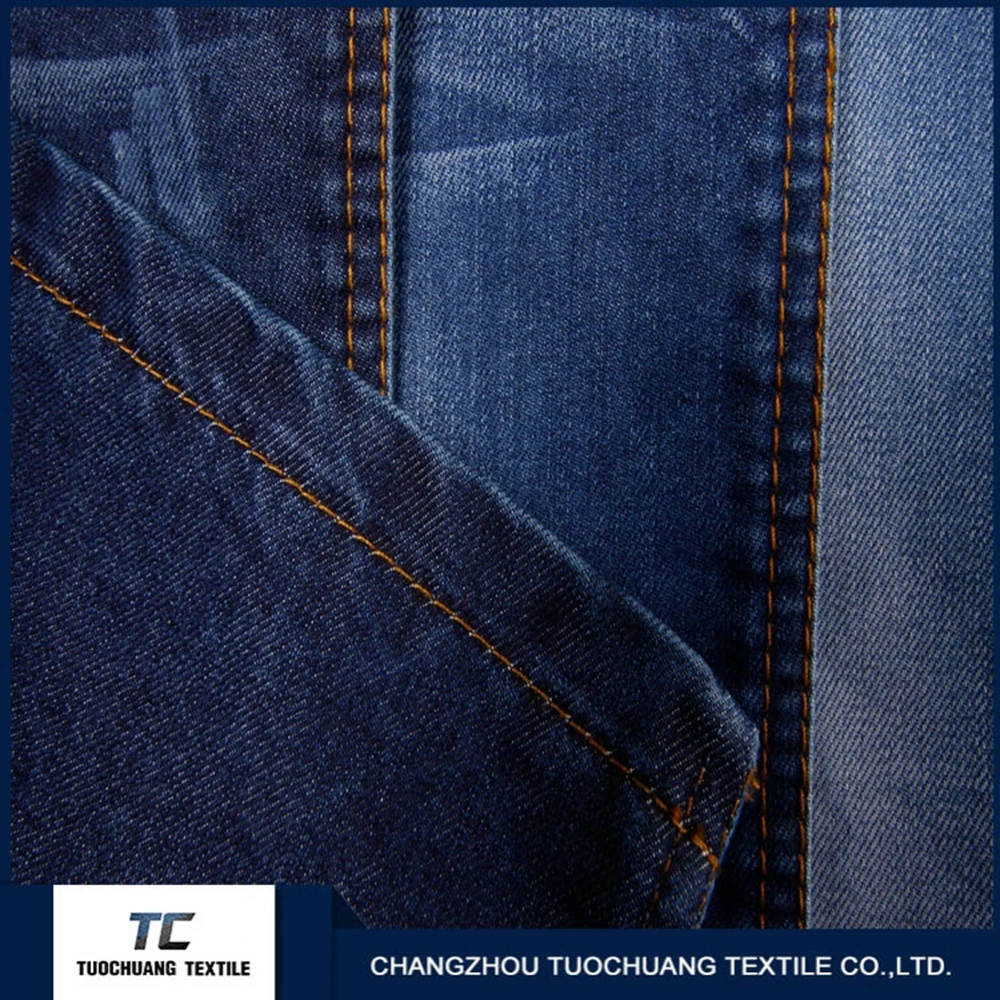 100% cotton 14oz twill denim high content black kevlar denim fabric