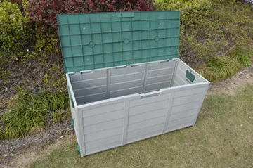 
Garden shed plastic storage box 290L Green plastic storage box 