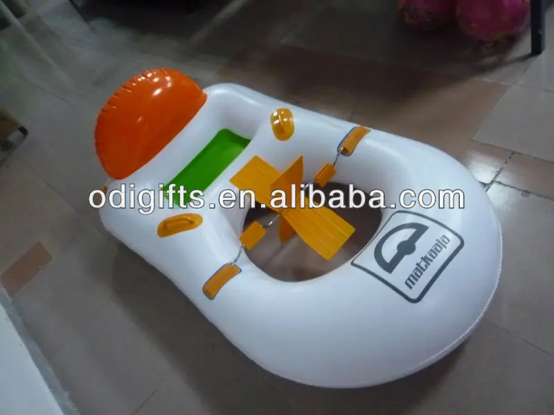 pvc inflatable pedal boat for kids
