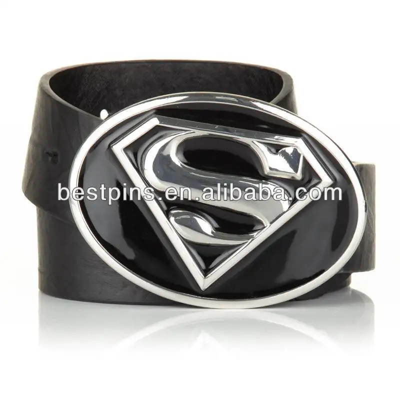Изготовленный На Заказ цинково-алюминиевого сплава с гравировкой носки с дизайном Супермена, спайдермена, с пряжкой для мужчин