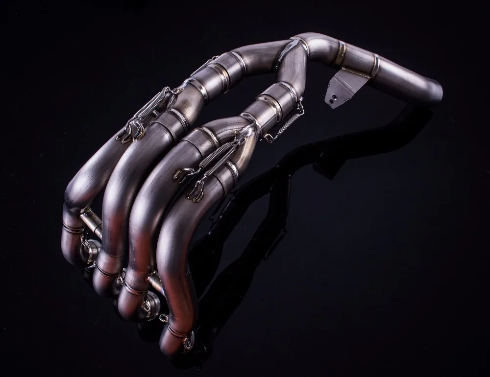 S1000RR высокопроизводительная система вторичного рынка труб титановые выхлопные трубы