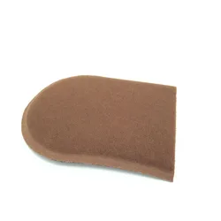 Small tan mitt for face