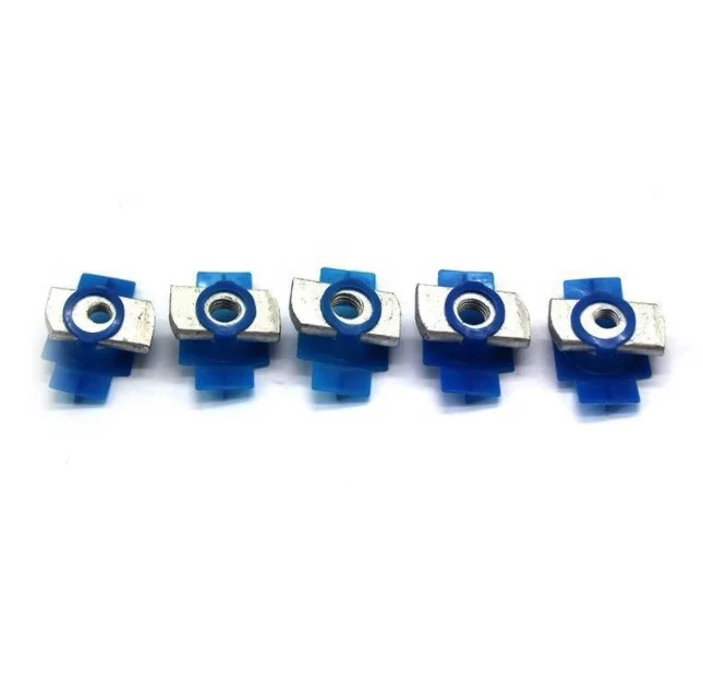 High quality Nut with plastic wing/butterfly wing nut  of solar fastener