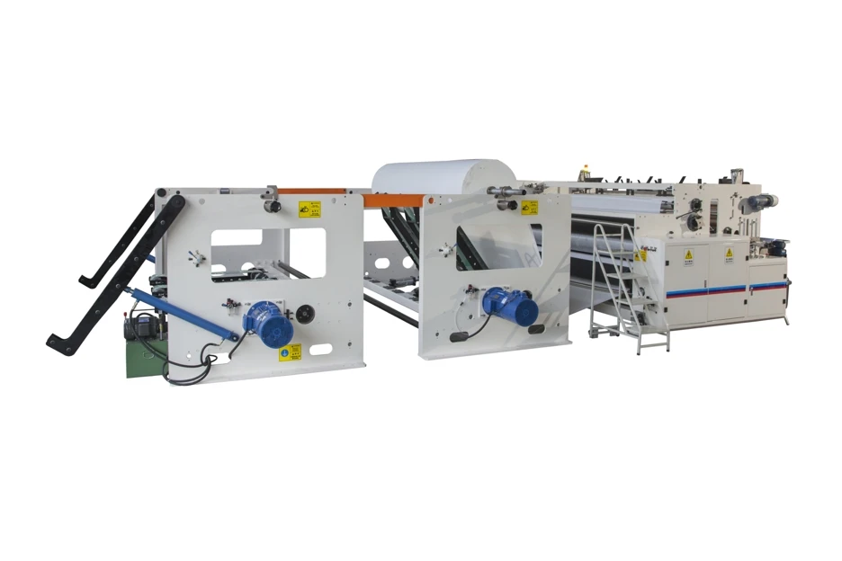 
Automatic Wrapper-type High Speed Toilet Paper Rewinding Machine 