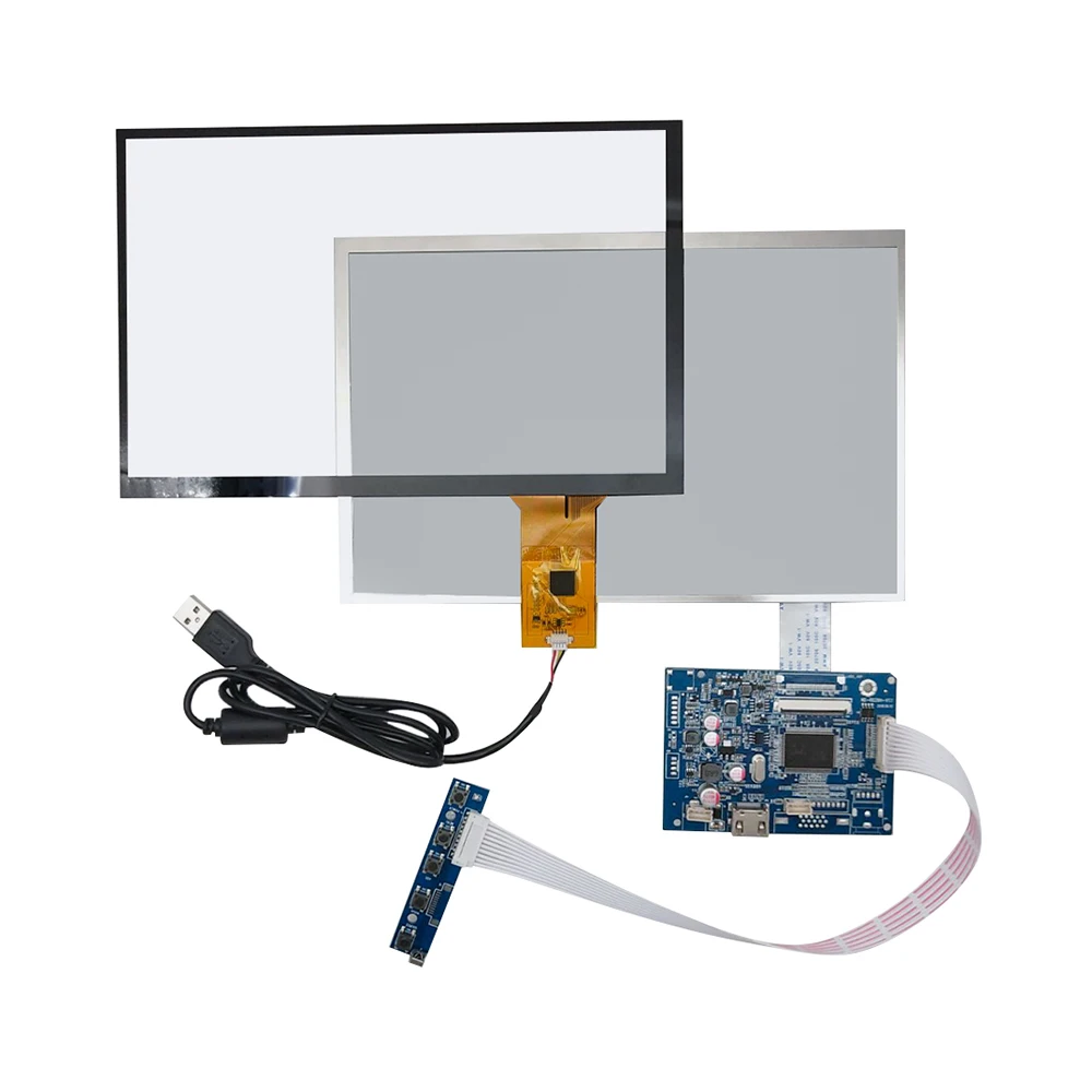  10 дюймов TFT ЖК-дисплей с usb емкостный сенсорный экран raspberry pi 3 ЖК-экран 1280*800 для + Драйвер