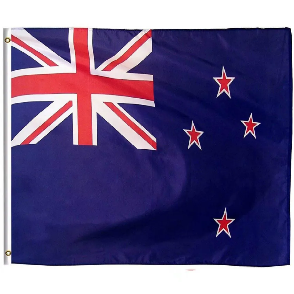 Factory sale design customized portable white blue red star national flag