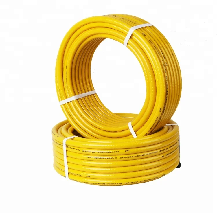 High Quality Rubber Gas  Pipe/Flexible Gas Hose with Stainless Steel fitting