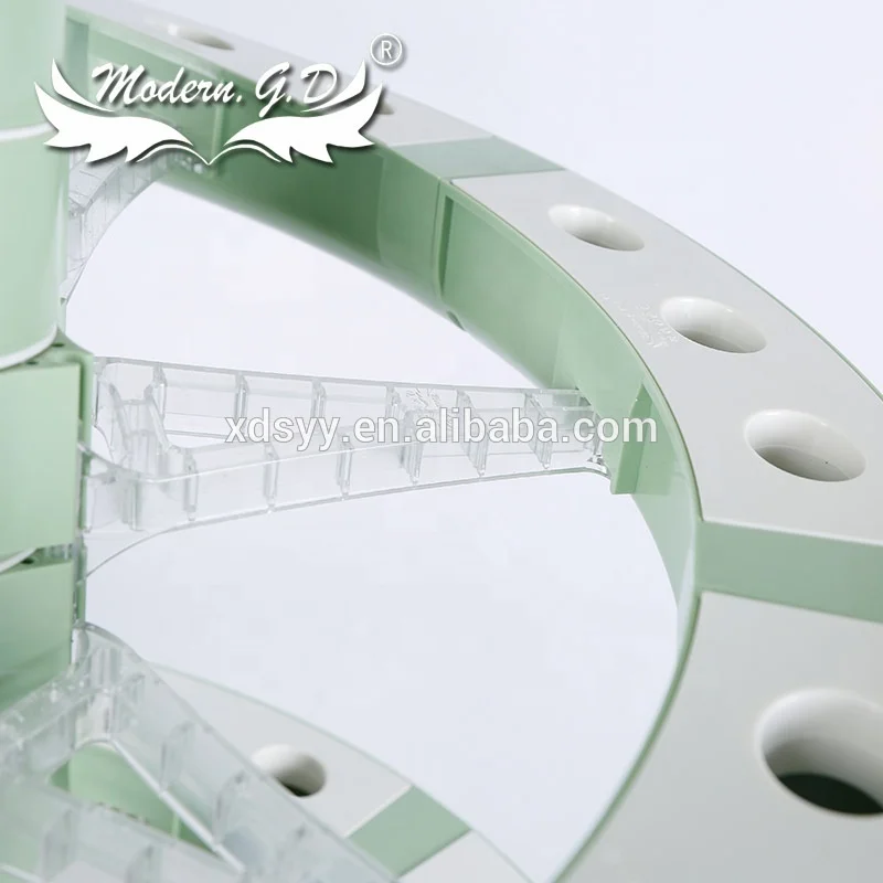 Vertical Spiral shaped soilless agriculture growing vegetables hydroponic garden tower planter