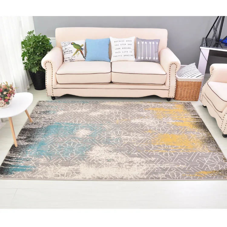 (CHAKME)Mechrofiber High quality luxury floral print hotel carpet bohemian carpets