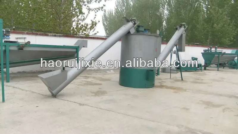 Hot wash tank, Pet flakes hot washing tank, Hot washer