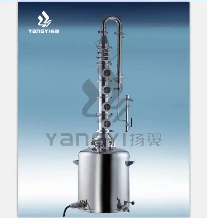 Дистилляционная башня с канавками/домашнее дизайнерское оборудование/небольшое предметное оборудование/нагревательный элемент и контроллер