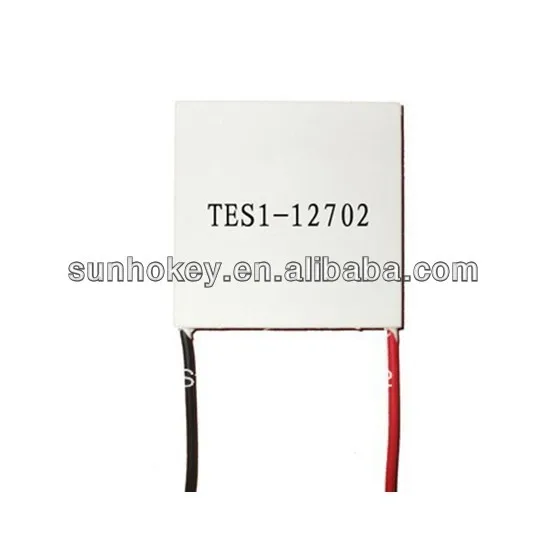 
TES1-12702 12V 2A 24W 30x30 мм полупроводниковый Термоэлектрический охладитель Пельтье 