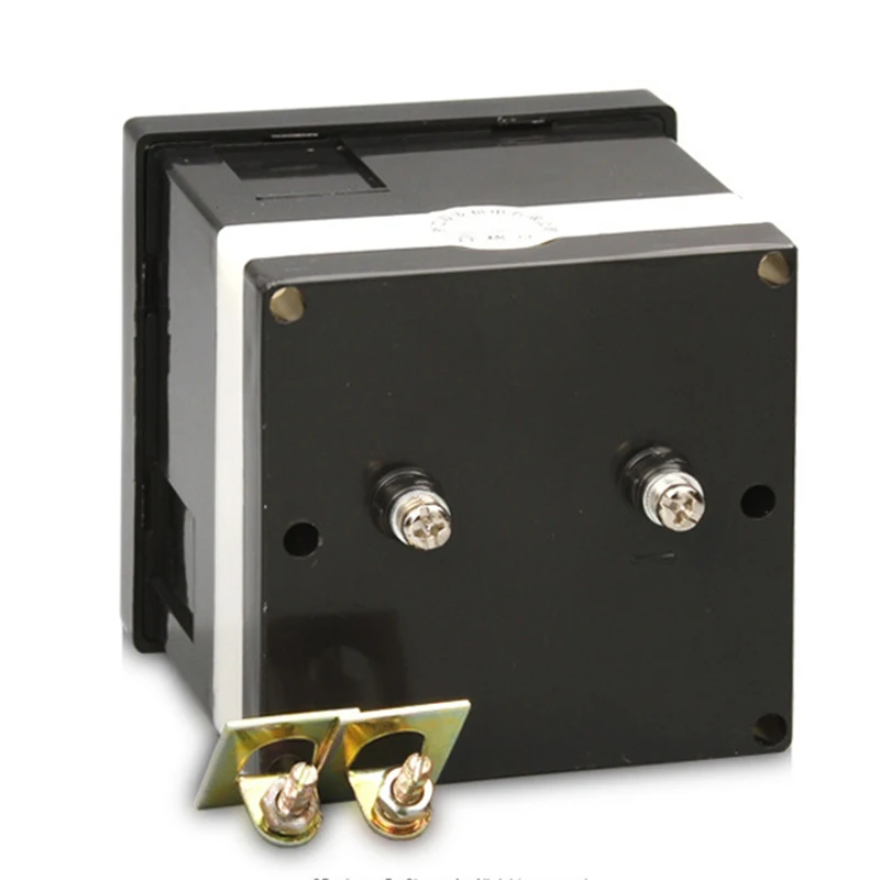 High Quality AC DC Analog Voltage Square Panel Meter 72*72mm,Moving Iron Type Analog AC Ammeter/Voltmeter