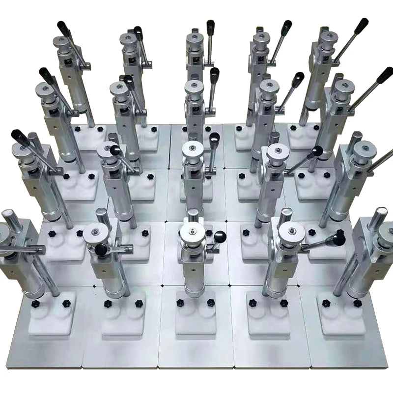 High quality Desktop manual perfume collar press machine