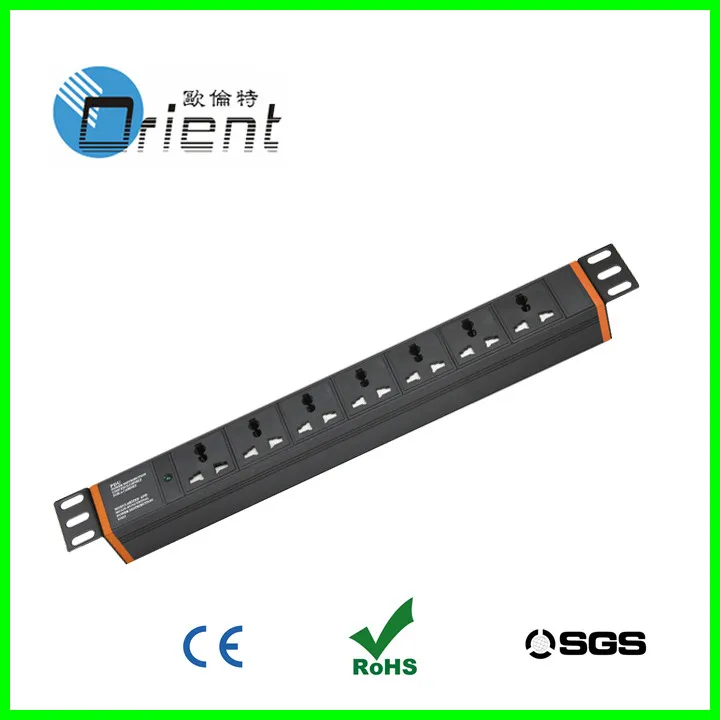 универсальный тип pdu 7 выход с индикатор питания