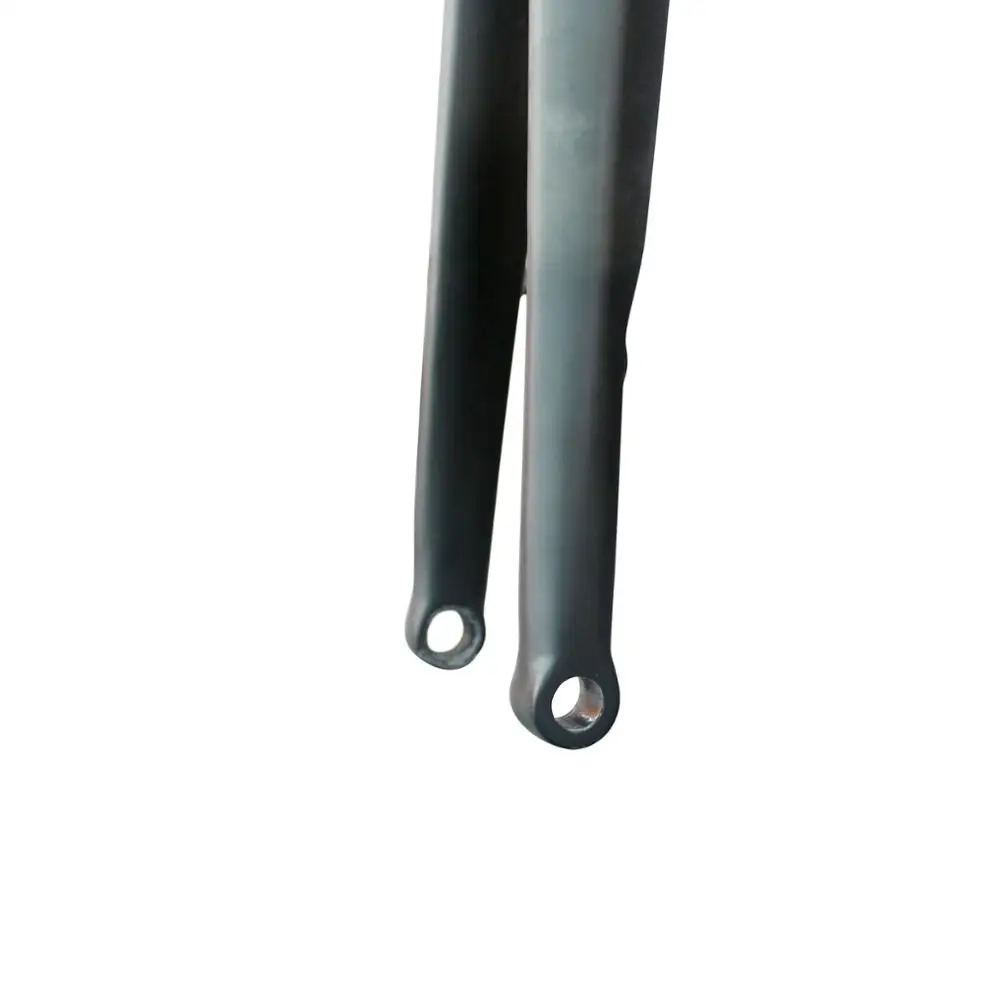 Thru-axle Carbon Road Bicycle Fork 160mm, 700C disc brake