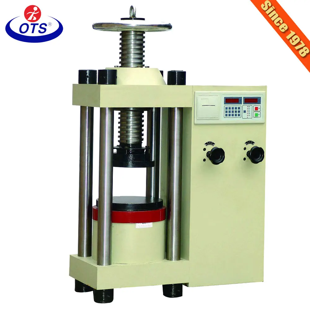 Concrete measuring equipment, compressive strength testing, compression machine for concrete price