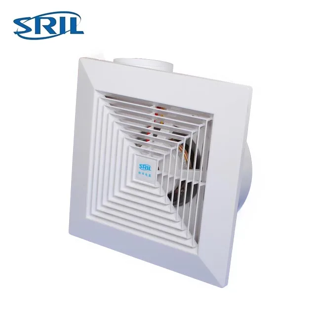 ABS plastic pipe 4 inch domestic ventilation exhaust fan  ball bearing bathroom exhaust fan (SRL18A)
