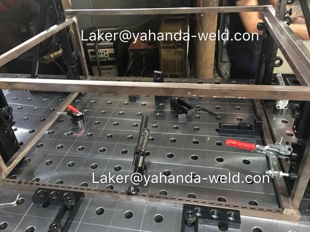 Hardness and Strong 3D Welding Table with Clamping tools