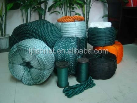 Nylon rope with steel wire core,fishing rope,fish rope