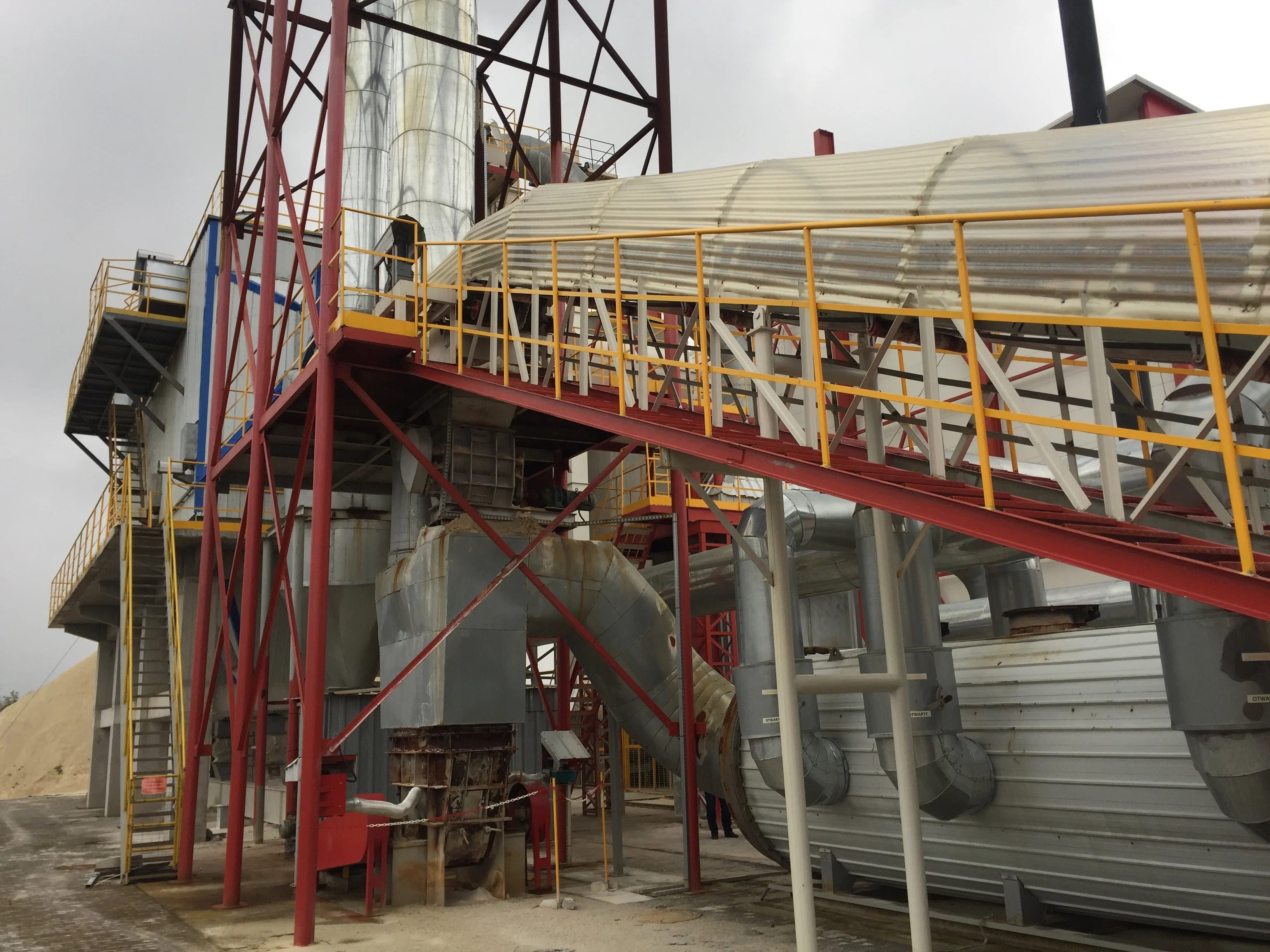 phosphor  gypsum powder  production line