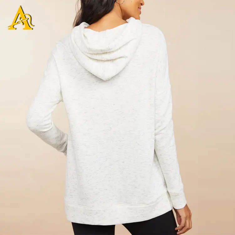 
Custom Nursing Hoodies Women Maternity Wear Hooded Sweater Breastfeeding Hoodie with Side Zipper 