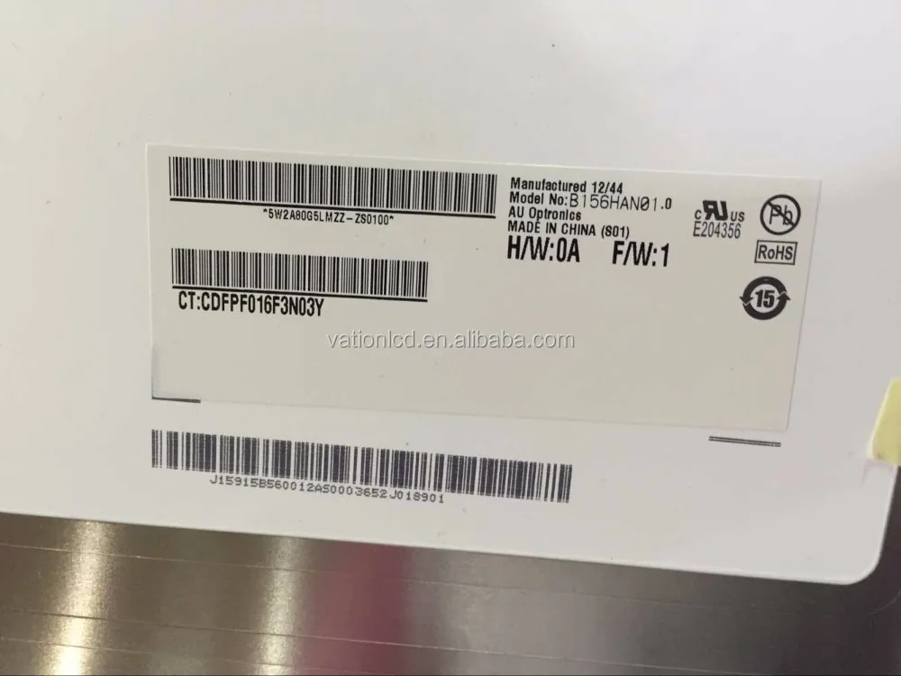 B156HAN01.0 AUO 1920x1080 15,6 дюймовый ЖК-экран для ноутбука