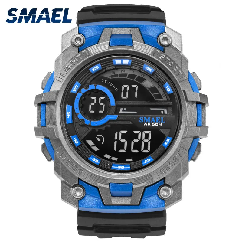
Smael 2018 men 1701 wrist watch 5 atm waterproof sport watches 