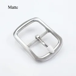 MeeTee BD253 40mm Stainless Steel Jeans Pants Decoration Retro Matte Belt Buckles