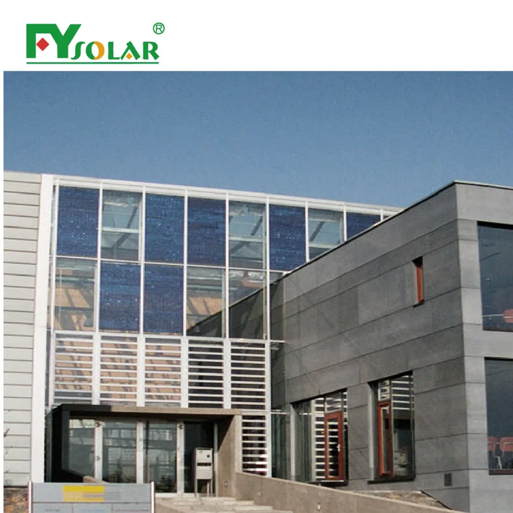 
top quality glass solar panel 220v bipv transparent Customizable bipv 