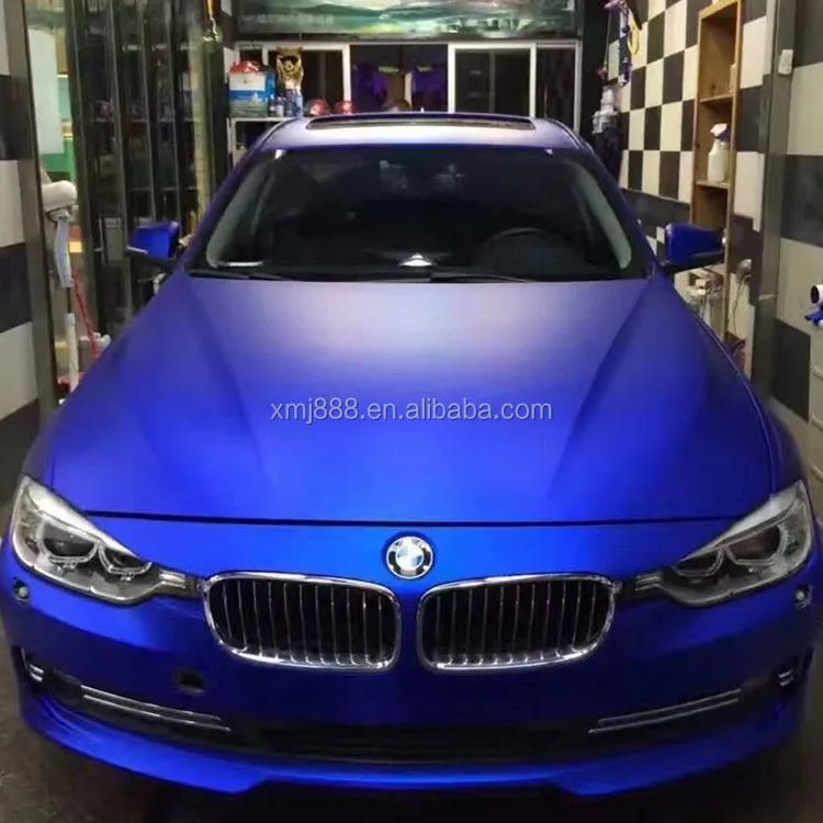 1,52 м * 20 м оптовая продажа наклейки автомобиля полный корпус матовый хром винил обёрточная бумага