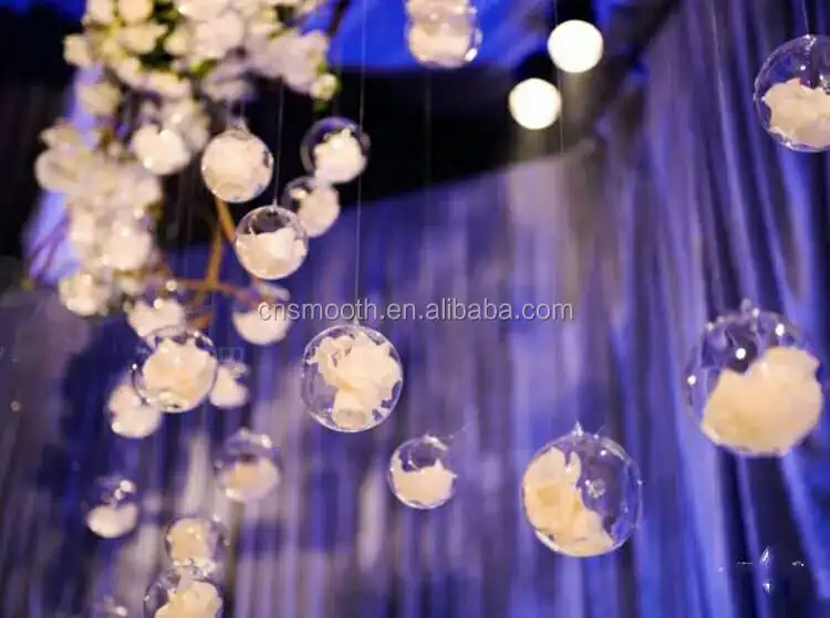 Clearly Hanging  Acrylic  Ceiling Drapes Backdrops