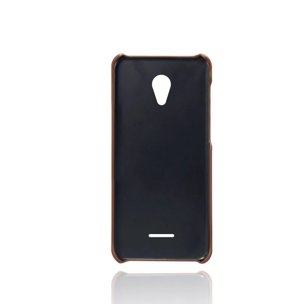 Card Slot Pu Leather Mobile Phone Back Cover Case For Meizu C9