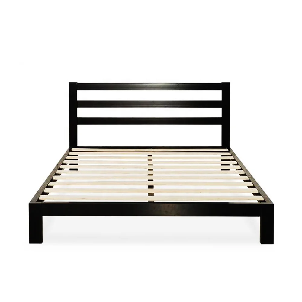 Factory supply cheap double ottoman metal bedstead with gas spring