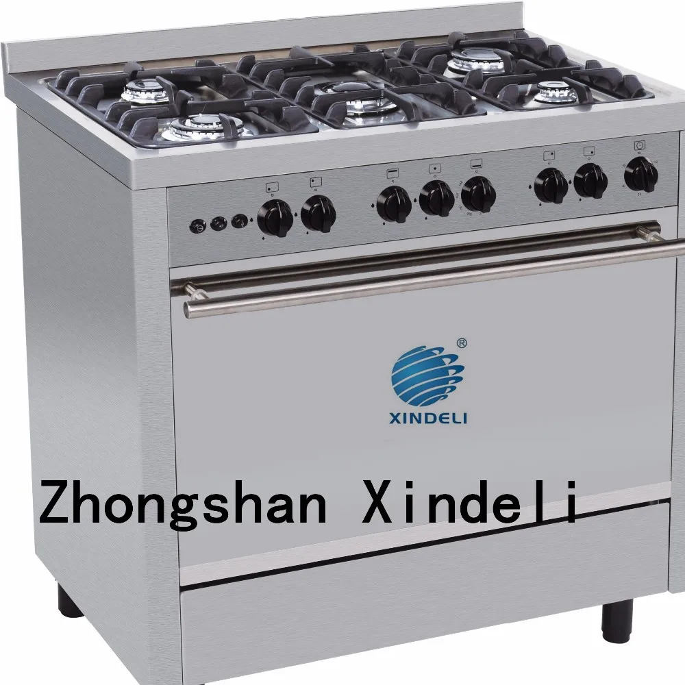 Universal gas cooker / gas stove / cooking range oven