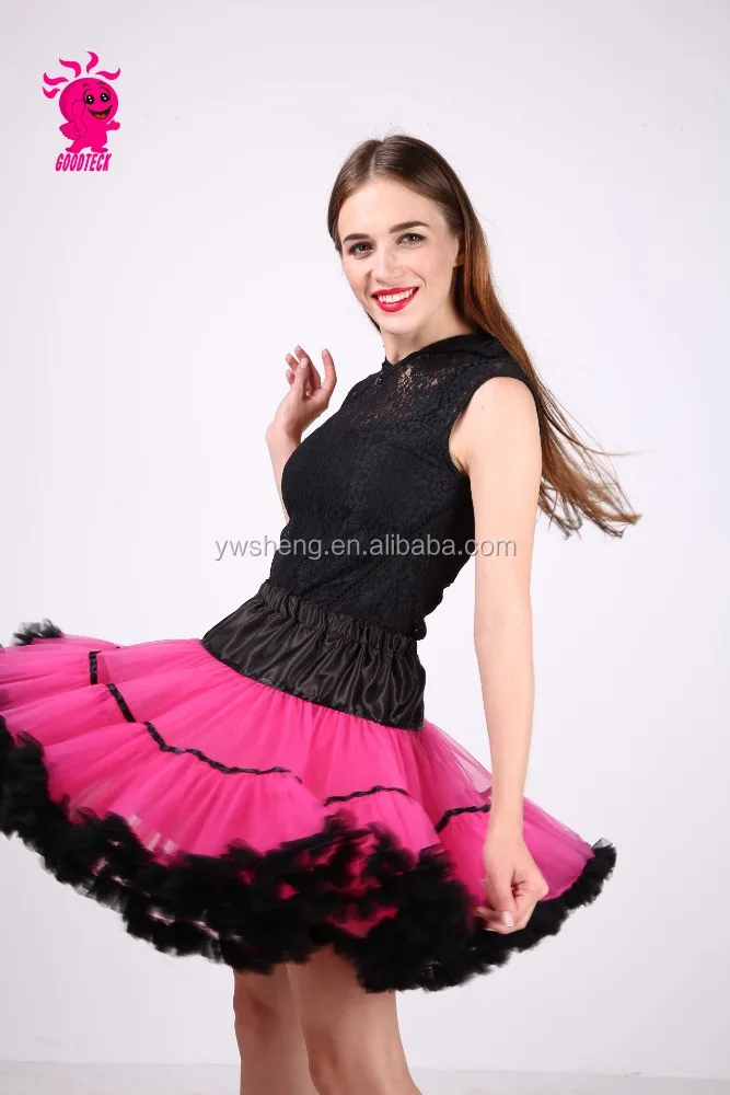 Double tutu Extra Fluffy Teenage Girl Adult Pettiskirt long tulle Tutu Skirts Women Party Dance maxi Skirt rockabilly petticoat