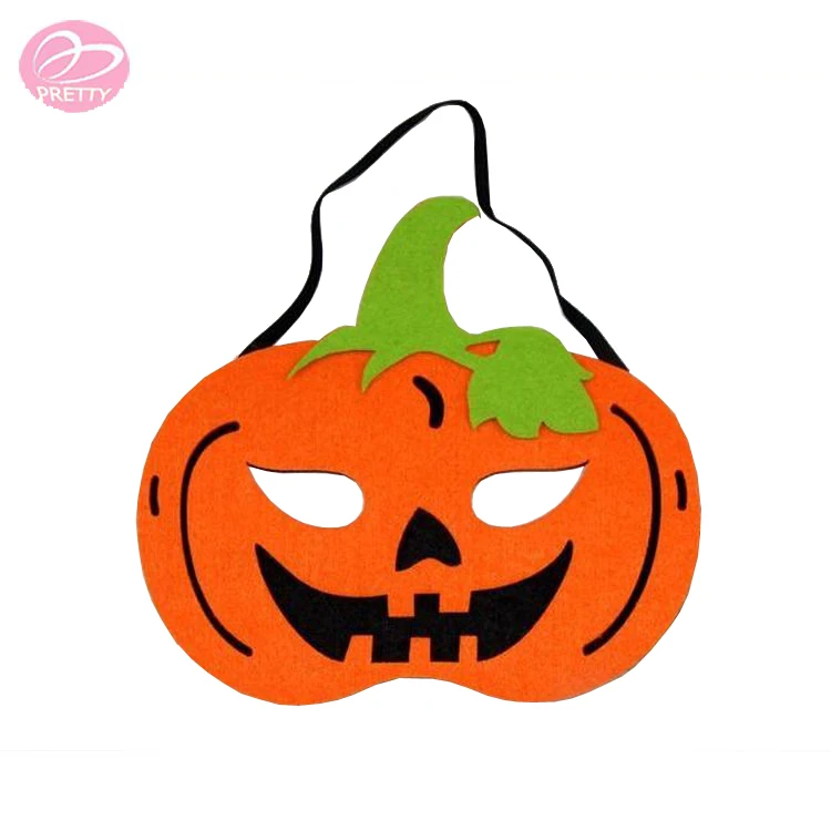 New Arrival Felt Halloween Pumpkin Mask