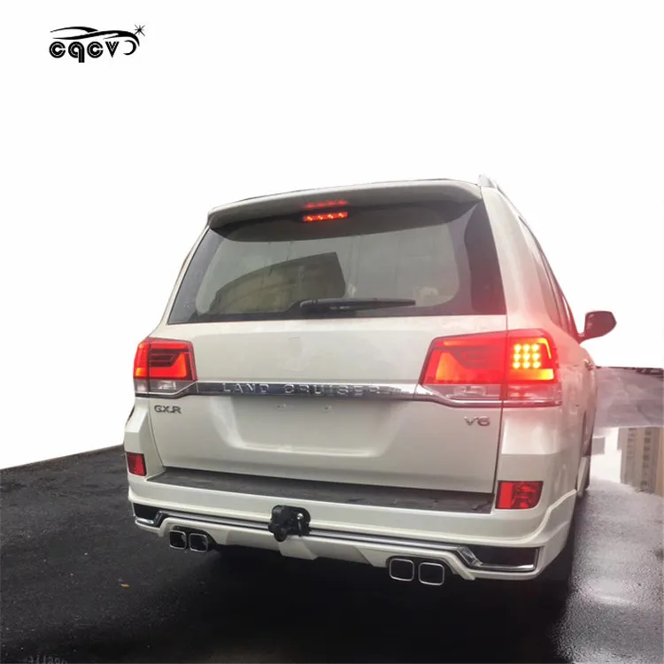 Beautiful and hight quality M& style body kit for 2016 Toyota Land Cruise&r front lip rear lip exhaust with assembly accessories