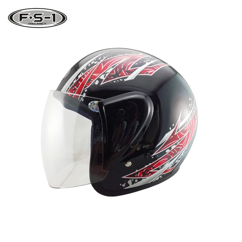 
Best deals decal open face miniature motorcycle helmet full face 