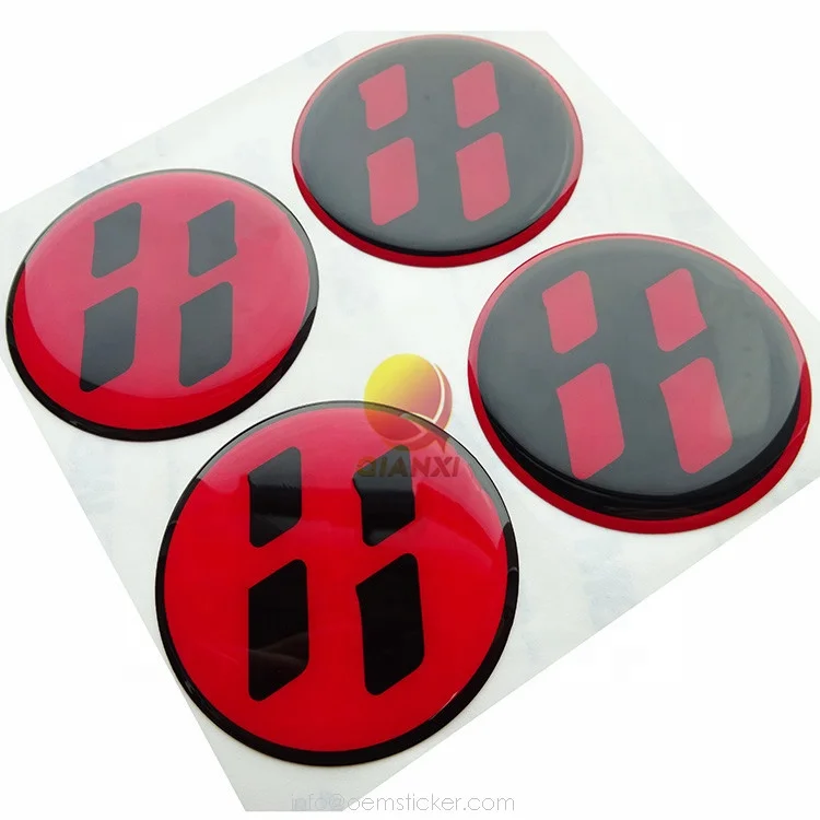 
Custom printing polyurethane pu domed 3d lensed label decal Epoxy poly resin dome sticker 