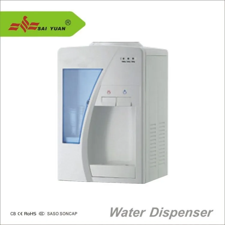 Home appliances stainless steell compressor cooling with hot lock water dispenser